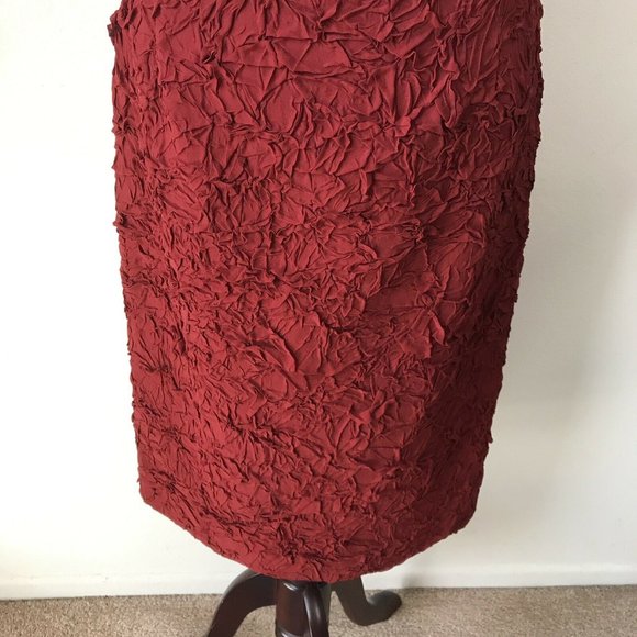 Michael Kors Collection Red Sheath Dress - Picture 6 of 10